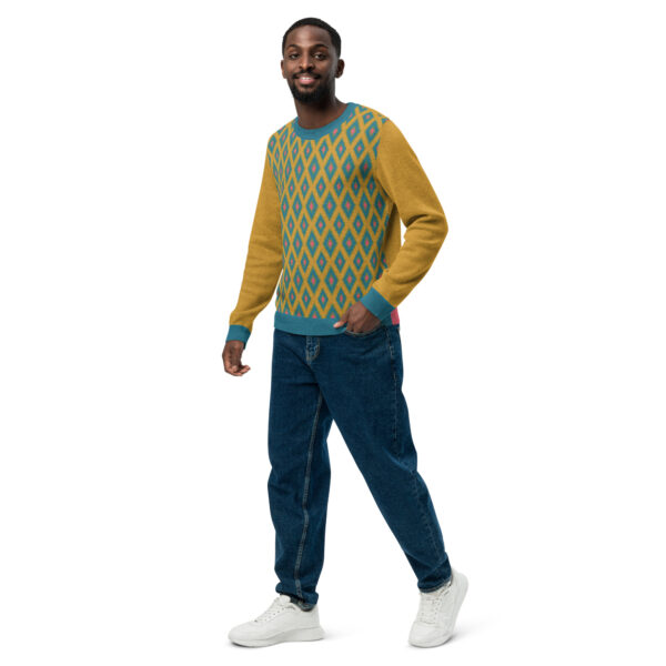 Retro Edition - Knitted Crew Neck Sweater - Image 4