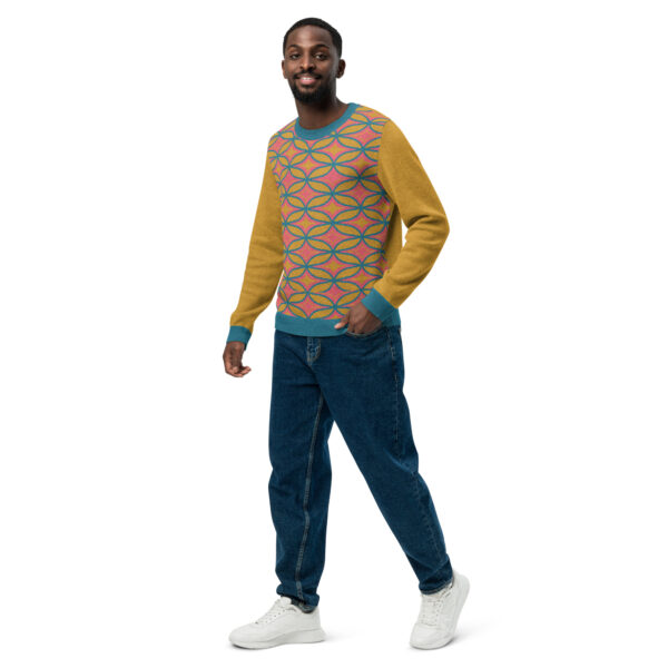 Retro Edition - Knitted Crew Neck Sweater - Image 6