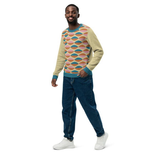 Retro Edition - Knitted Crew Neck Sweater - Image 2