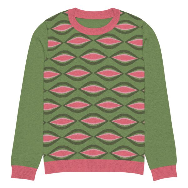 Retro Edition - Knitted Crew Neck Sweater - Image 9