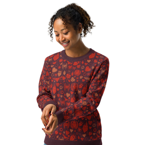 Retro Edition - Knitted Crew Neck Sweater - Image 8