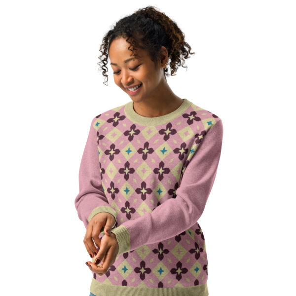 Retro Edition - Knitted Crew Neck Sweater - Image 5