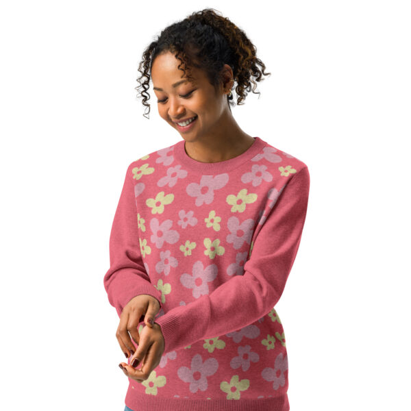 Retro Edition - Knitted Crew Neck Sweater - Image 2