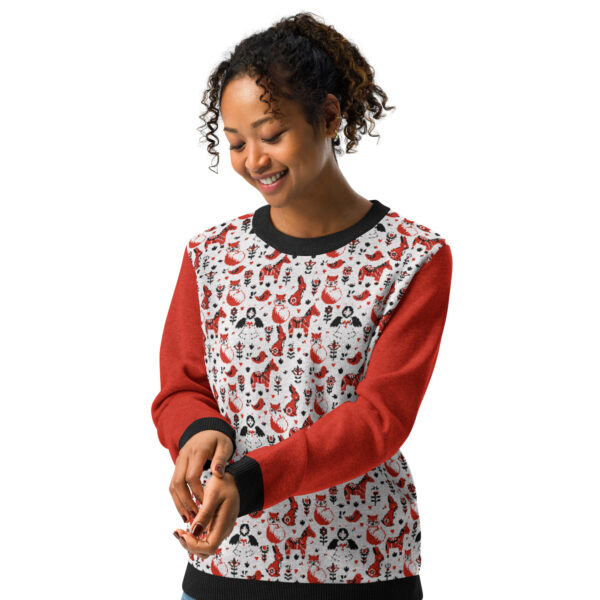 Retro Edition - Knitted Crew Neck Sweater