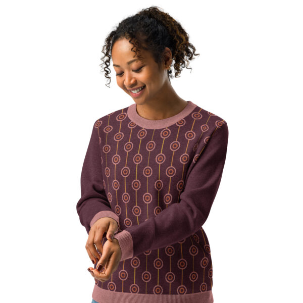 Retro Edition - Knitted Crew Neck Sweater - Image 5