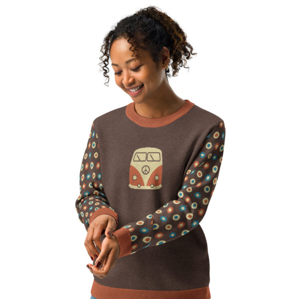 Retro Edition - Knitted Crew Neck Sweater - Image 5