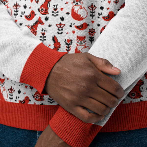 Retro Edition - Knitted Crew Neck Sweater - Image 6