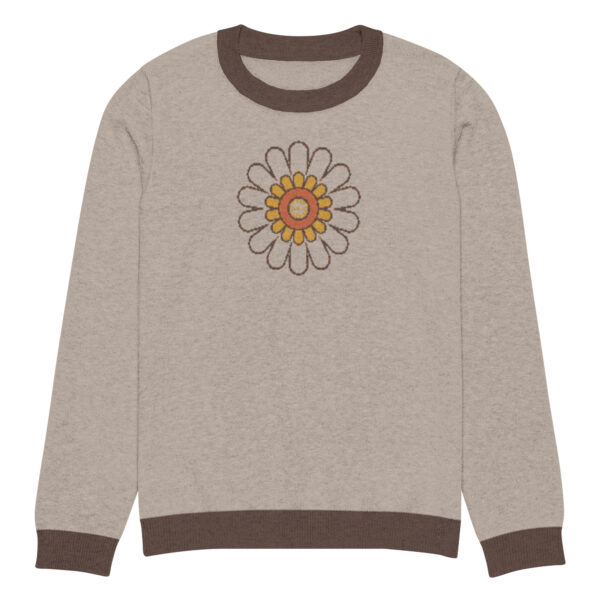 Retro Edition - Knitted Crew Neck Sweater - Image 5