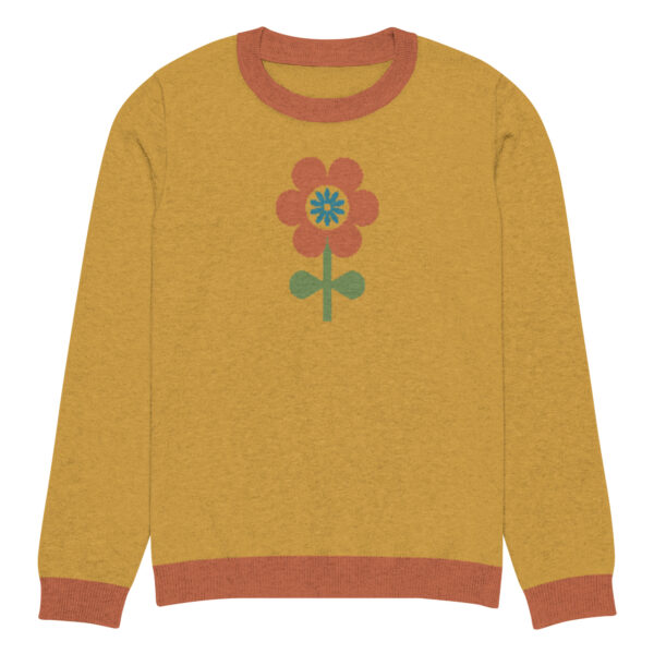 Retro Edition - Knitted Crew Neck Sweater - Image 5