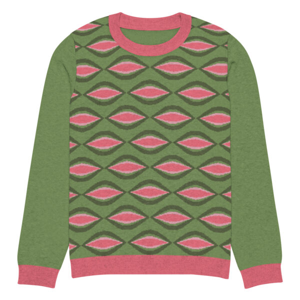 Retro Edition - Knitted Crew Neck Sweater - Image 5