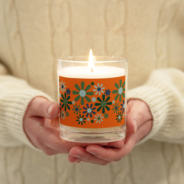 Retro Edition - Glass Jar Soy Wax Candle (Unscented)