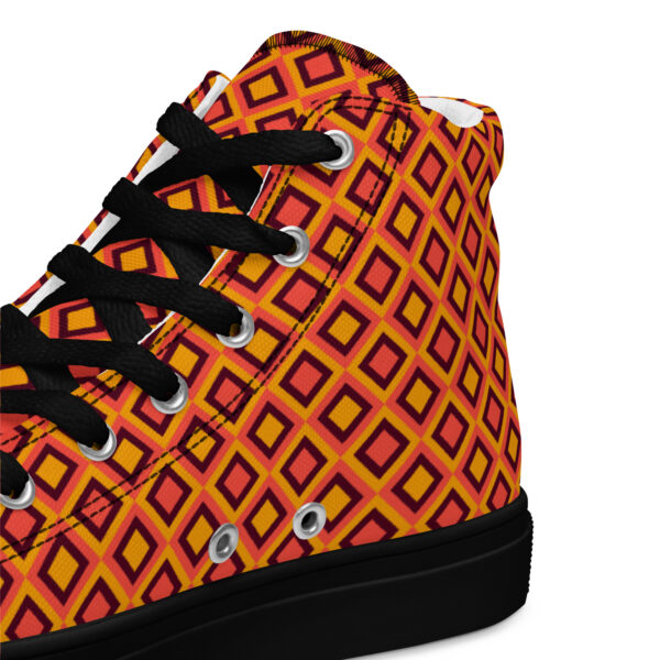 Retro Edition - Men's High-Top Canvas Kicks - Image 4