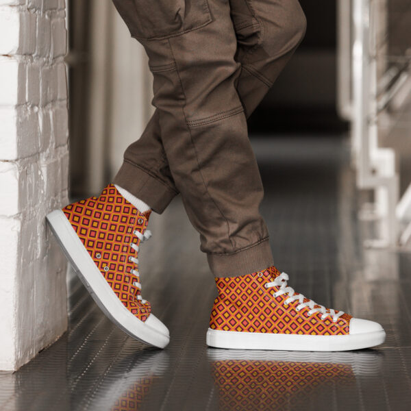 Retro Edition - Men's High-Top Canvas Kicks - Image 12