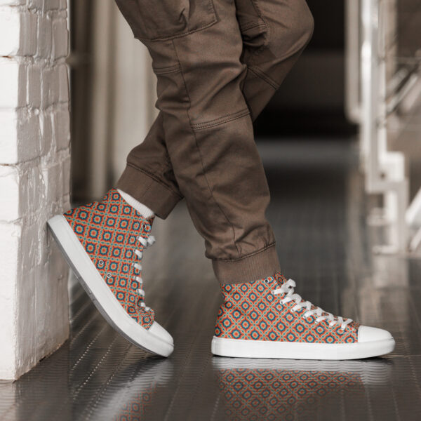 Retro Edition - Men's High-Top Canvas Kicks - Image 2