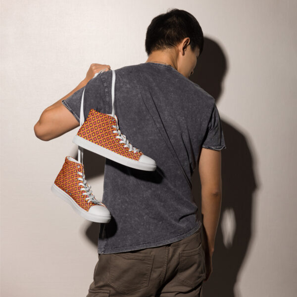 Retro Edition - Men's High-Top Canvas Kicks - Image 11