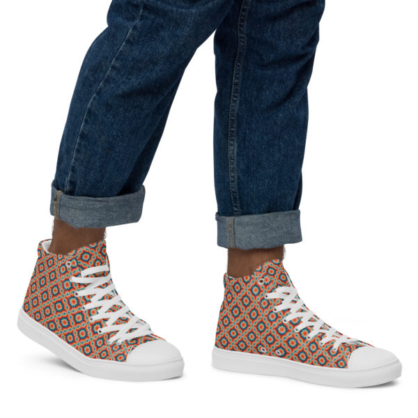 Retro Edition - Men's High-Top Canvas Kicks - Image 8