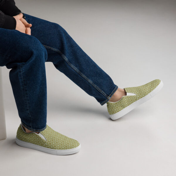 Retro Edition - Men’s Slip-On Canvas Shoes - Image 2