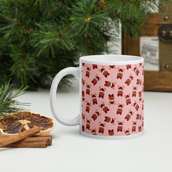 Retro Edition Christmas - White Glossy Mug - Image 2