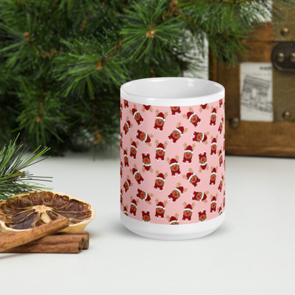 Retro Edition Christmas - White Glossy Mug - Image 7