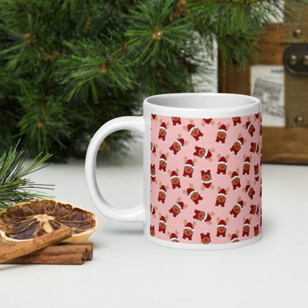 Retro Edition Christmas - White Glossy Mug - Image 8