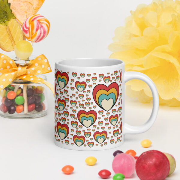 Retro Edition White Glossy Mug