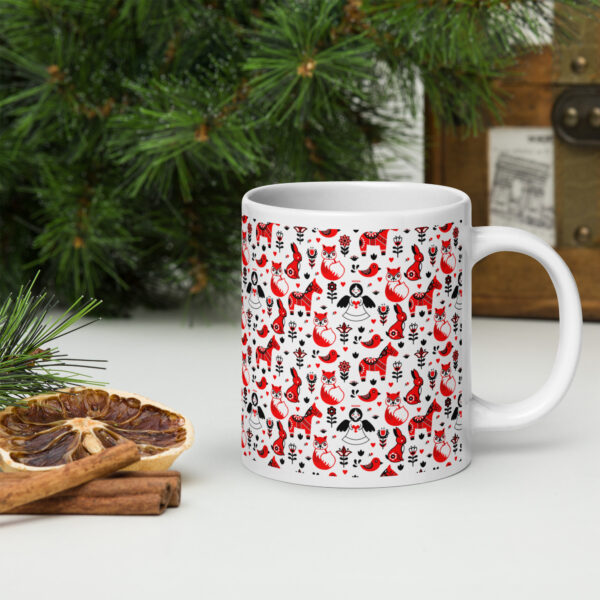 Retro Edition Christmas- White Glossy Mug