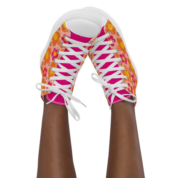 Retro Edition - Women’s High-Top Canvas Kicks - Image 6