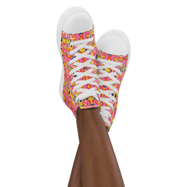 Retro Edition - Women’s High-Top Canvas Kicks - Image 4