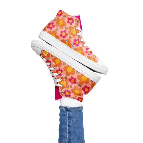 Retro Edition - Women’s High-Top Canvas Kicks - Image 2