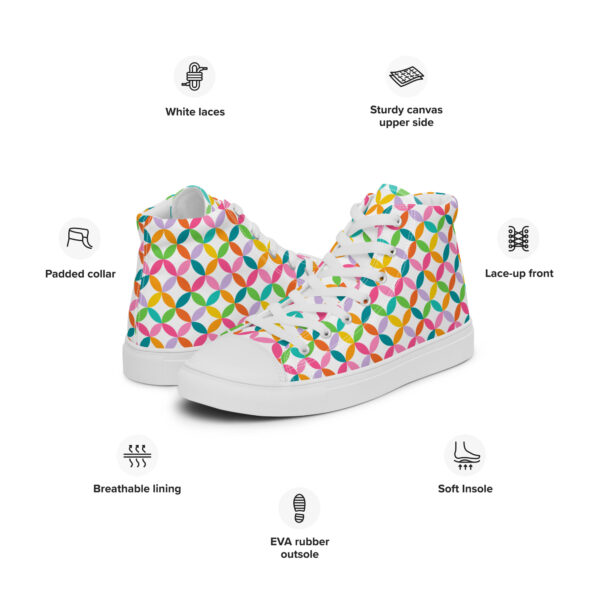 Retro Edition - Women’s High-Top Canvas Kicks - Image 8