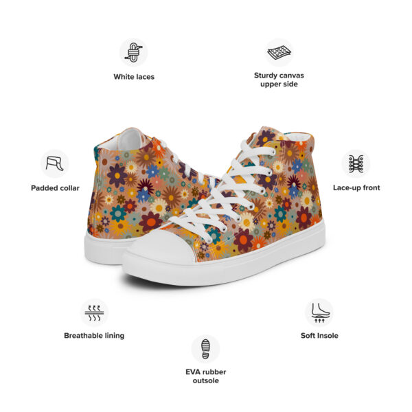 Retro Edition - Women’s High-Top Canvas Kicks - Image 9