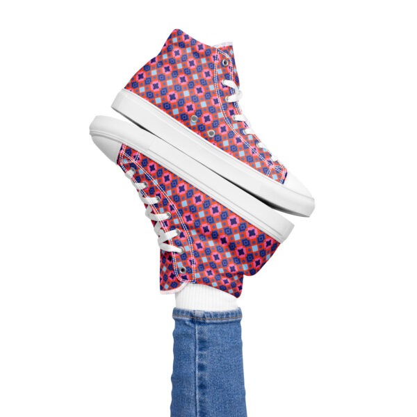 Retro Edition - Women’s High-Top Canvas Kicks - Image 8