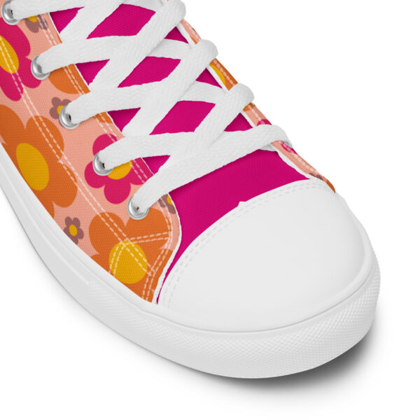 Retro Edition - Women’s High-Top Canvas Kicks - Image 4