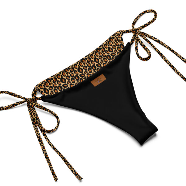 Animal Print Recycled String Bikini - Image 13