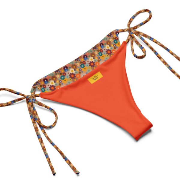 Boho Babe Floral Print Recycled String Bikini - Image 14