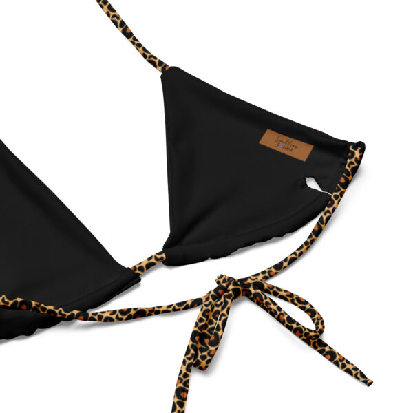 Animal Print Recycled String Bikini - Image 12