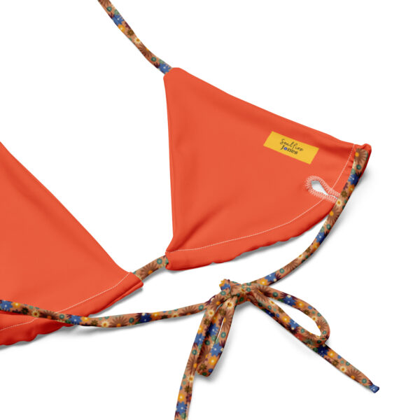 Boho Babe Floral Print Recycled String Bikini - Image 13